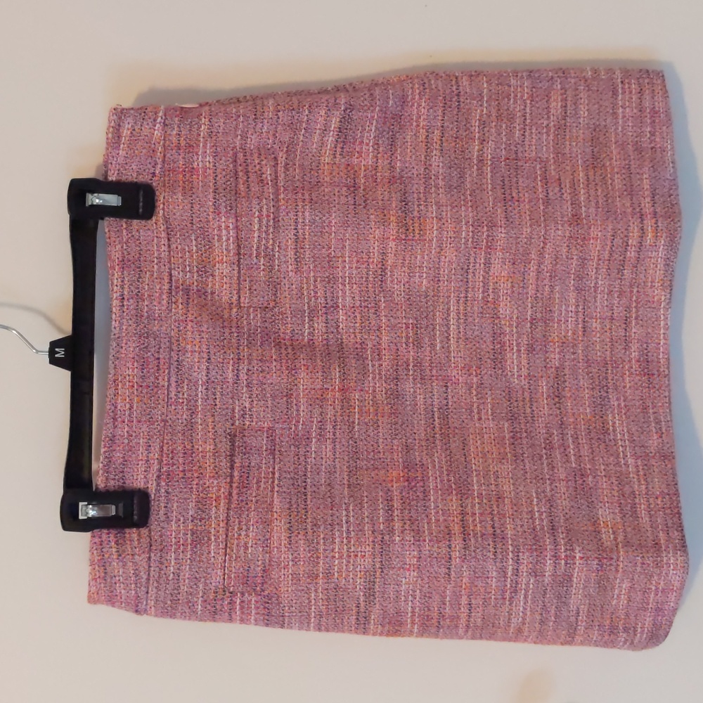Loft Multi-color Lined Mini Skirt